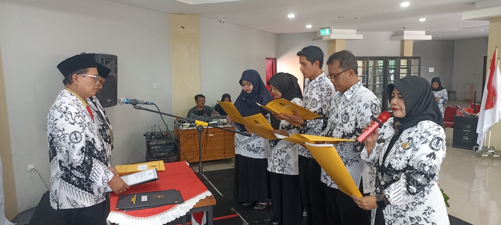 Pelantikan Pengurus Perwakilan YPLP PGRI Kabupaten Sumedang